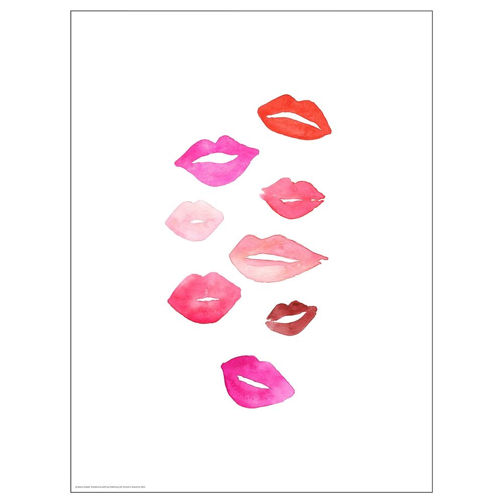 Постер, Поцелуй 30x40 см IKEA BILD БИЛЬД 704.956.20 - фото 1