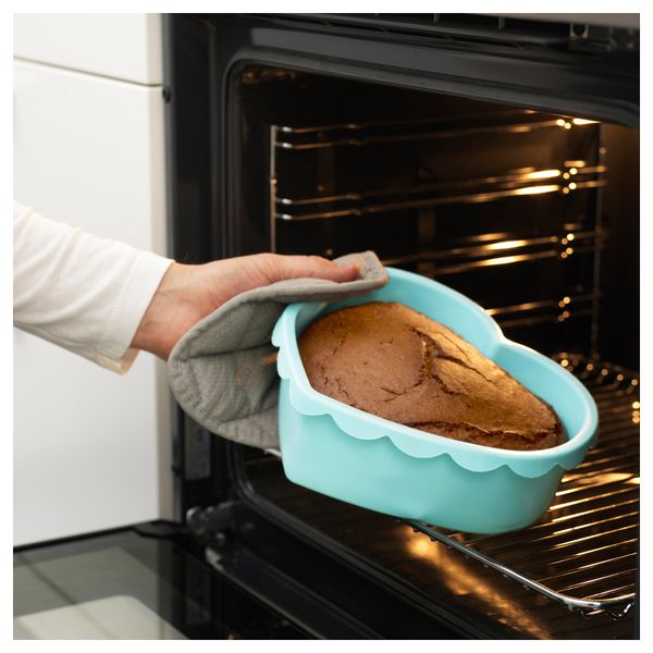 Форма для выпечки СОККЕРТАКА, в форме сердца голубой (1.5 л) - фото 3