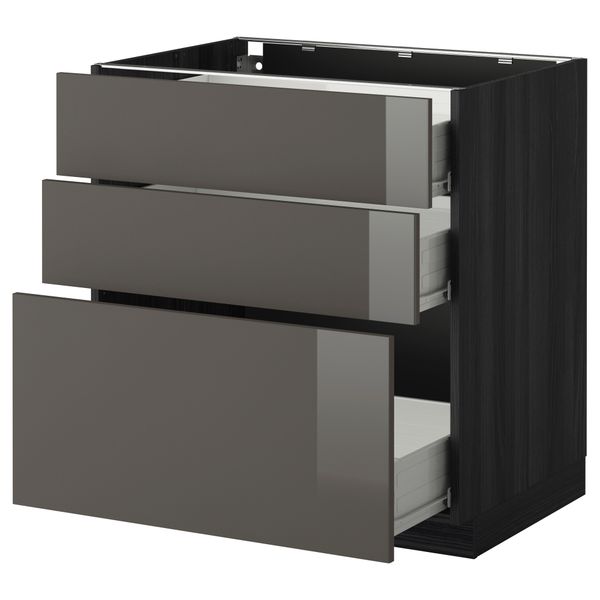 IKEA, вид спереди - схема-чертеж с размерами