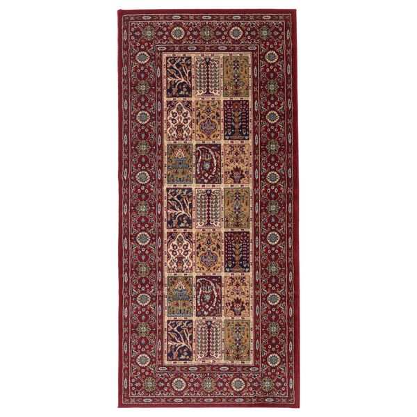 Ковер, короткий ворс ВАЛЬБИ РУТА, разноцветный (80x180 см) - фото 1