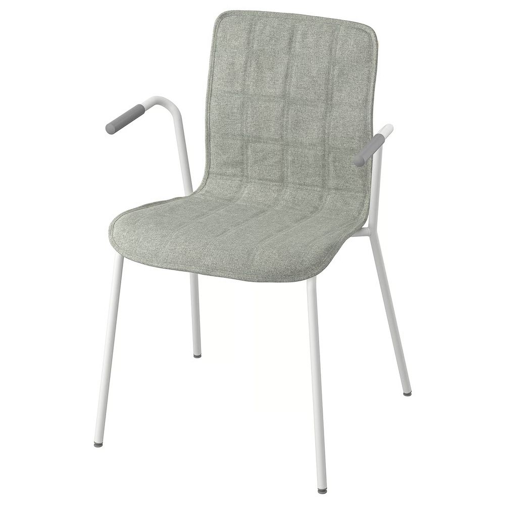 LÄKTARE Конференц-стул - светло-зеленый/белый - фото 1