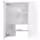 METOD Навесной шкаф д/вытяжки/полка/дверь - белый/Ringhult белый 60x80 см