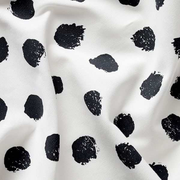 Ткань, белый, черный 150 см IKEA SKÄGGÖRT СКЭГГОРТ 404.206.69 - фото 2