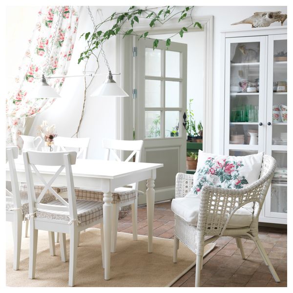 Стул, белый IKEA INGOLF ИНГОЛЬФLF ИНГОЛЬФ 701.032.50 - фото 3