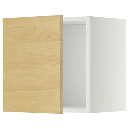 Шкаф навесной МЕТОД, белый, Тингсрид береза