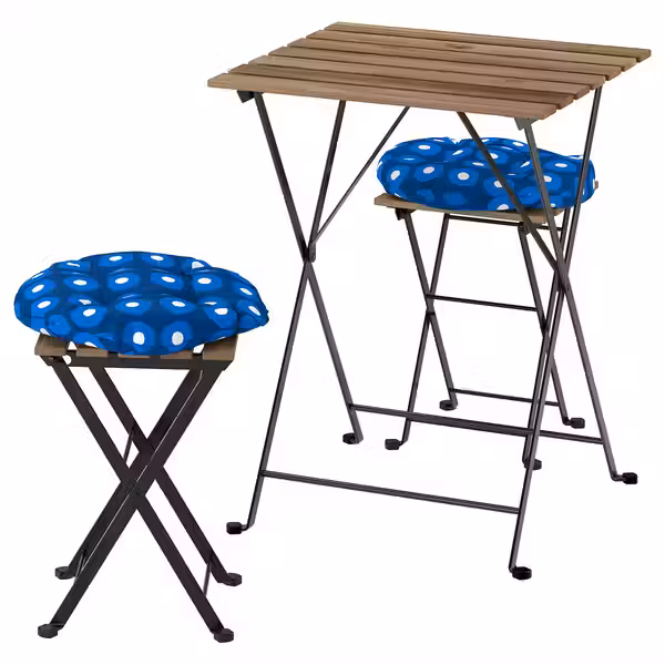 TÄRNÖ Садовый стол+2 табурета - фото 1