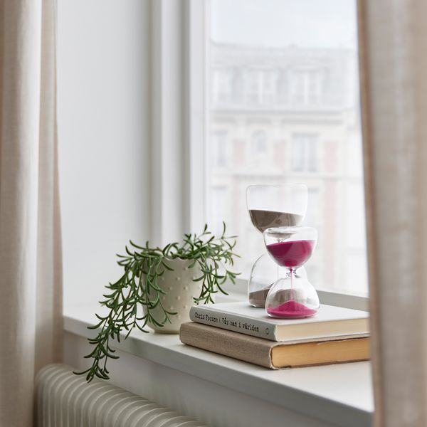 Декоративные песочные часы IKEA EFTERTÄNKA ЭФТЕТЭНКА 505.451.45 - схема-чертеж с размерами