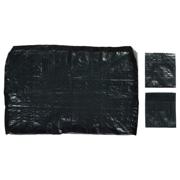 Тканевый органайзер для/инструментов, темно-зеленый бежевый, ручная работа IKEA БОТАНИСК 804.669.24 - фото 8