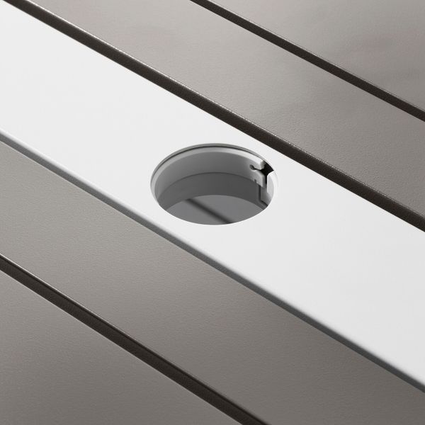 Стол+2стула+скамья,д/сада, темно-серый/ФРЁСЁН/ДУВХОЛЬМЕН бежевый 156x90 см IKEA SJÄLLAND ШЭЛЛАНД 192.676.45 - фото 9