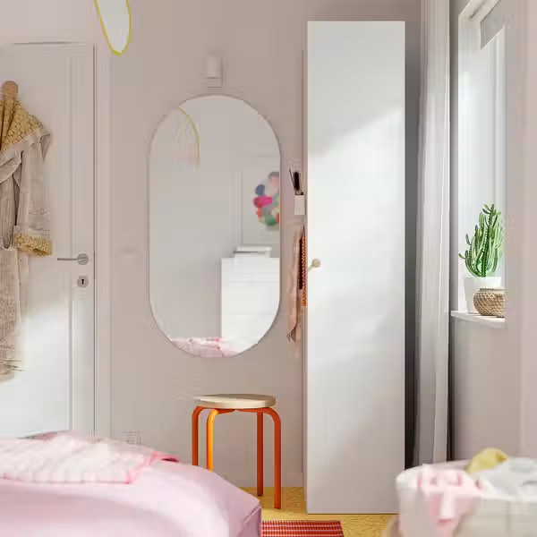 LASTARE ЛАСТАРЕ Гардероб, комбинация - белый 40x62x200 см - фото 2