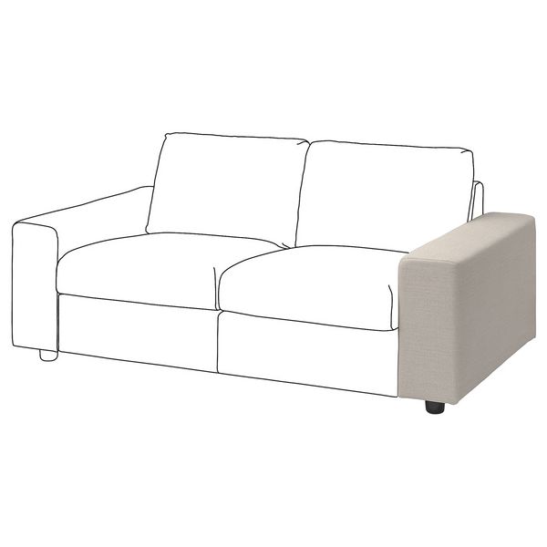 IKEA, вид спереди - схема-чертеж с размерами
