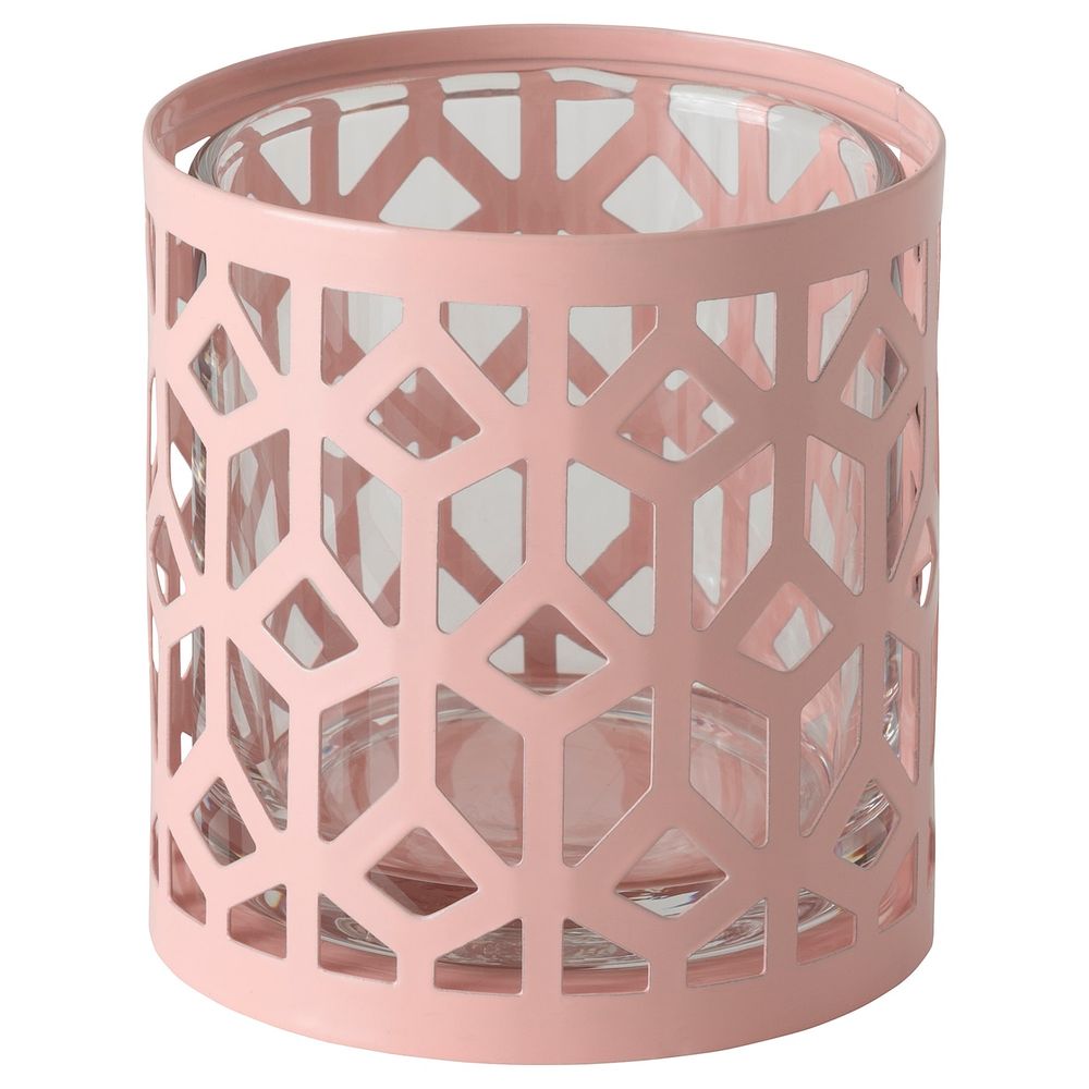 Подсвечник, розовый 7 см IKEA ASKLÖNN АСКЛЁНН 405.185.62 - фото 1