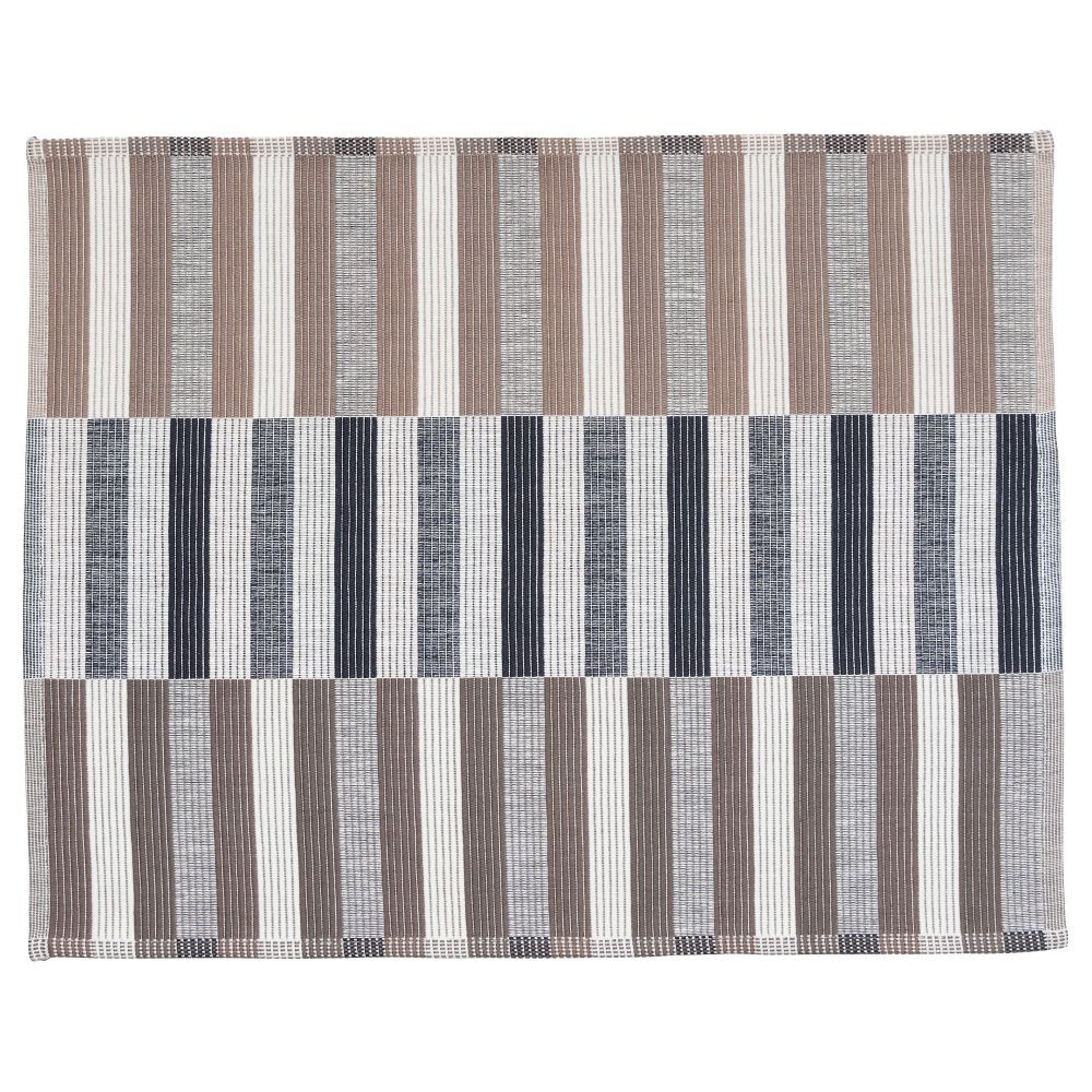 Салфетка под приборы МИТТБИТ, черный бежевый, белый (45x35 см) - фото 1