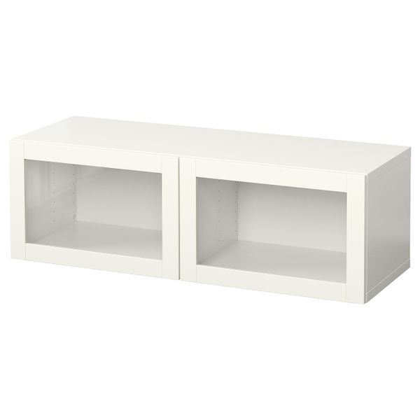 Комбинация настенных шкафов, белый/Синдвик белый 120x42x38 см IKEA BESTÅ БЕСТО 194.419.37 - фото 1