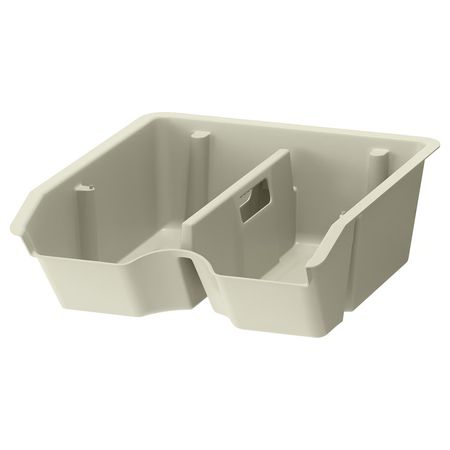 SORTERA Вставка с отделениями - бежевый 38x45x14 см