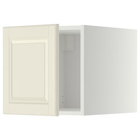 Верхний шкаф, белый/Будбин белый с оттенком 40x40 см IKEA METOD МЕТОД 292.276.92