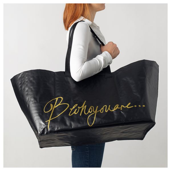 Сумка, большая ОМЕДЕЛЬБАР, черный - схема-чертеж с размерами