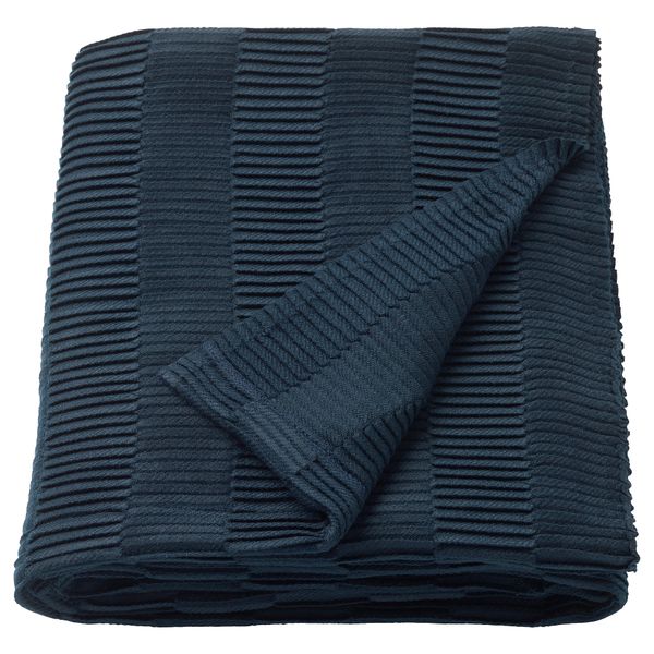 Плед ВЭГМОЛЛА, синий (120x160 см) - фото 1