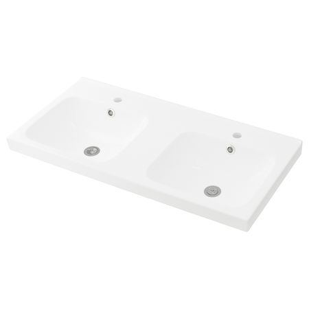Двойная раковина 103x49x6 см IKEA ODENSVIK ОДЕНСВИК 003.690.45
