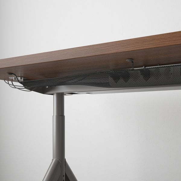 Письменный стол, коричневый/темно-серый 160x80 см IKEA IDÅSEN ИДОСЕН 592.810.41 - фото 4
