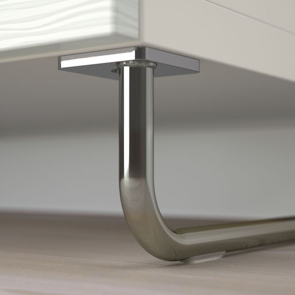 Комбинация для хранения с дверцами, белый/лаксвикен/суларп белый 120x40x74 см IKEA BESTÅ БЕСТО 092.670.85 - фото 1