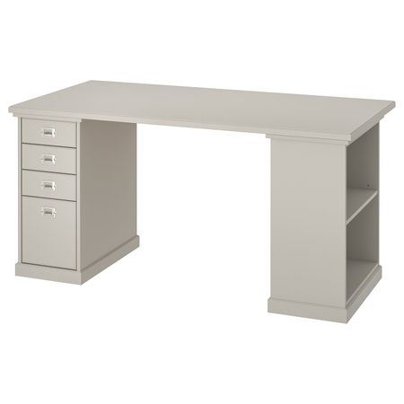 Стол, светло-серый 150x75 см IKEA KLIMPEN КЛИМПЕН 392.138.97