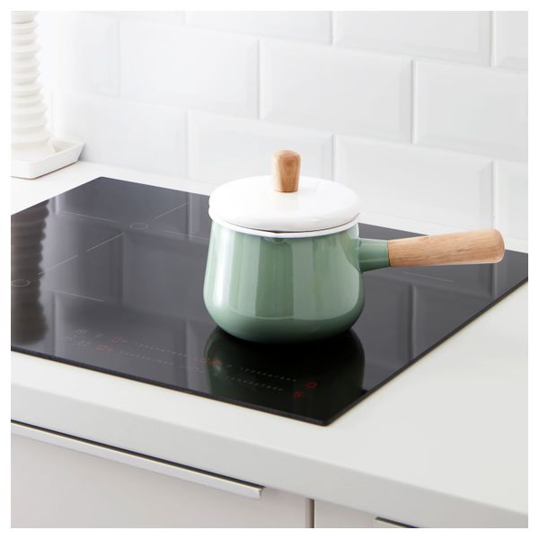 Ковш с крышкой, зеленый 1.5 л IKEA KASTRULL КАСТРУЛЛ 703.756.32 - фото 2