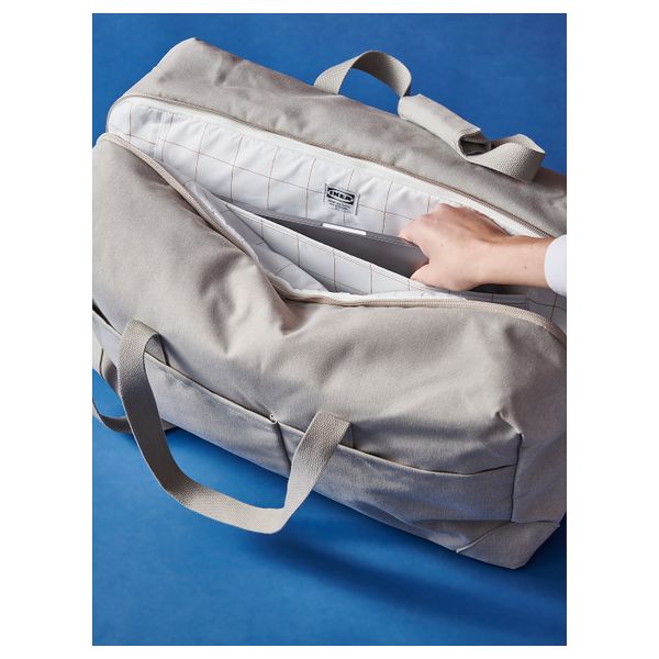 Дорожная сумка, бежевый 42 л IKEA DRÖMSÄCK ДРЁМСЭКК 704.581.56 - фото 4