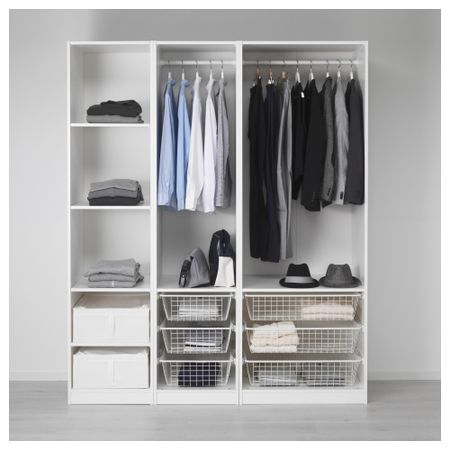 Гардероб ПАКС, белый