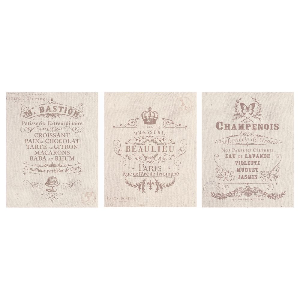 Набор постеров, 3 штуки ТРИЛЛИНГ, Старинные документы (40x50 см) - фото 1