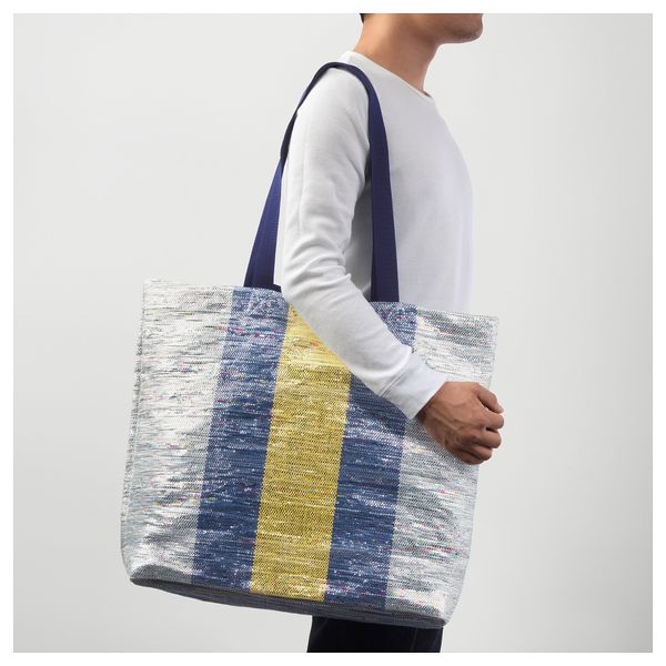 Сумка ОВЕРАЛЛЬТ, разноцветный (45x45 см) - фото 3