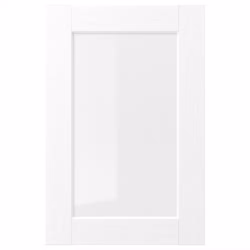 ENKÖPING Стеклянная дверь - белый под дерево 40x60 см - фото 1