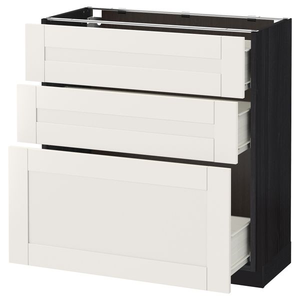 IKEA, вид спереди - схема-чертеж с размерами