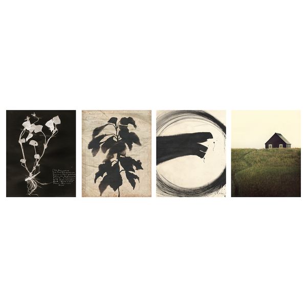 Постер БИЛЬД, Вариации черного (40x50 см) - схема-чертеж с размерами