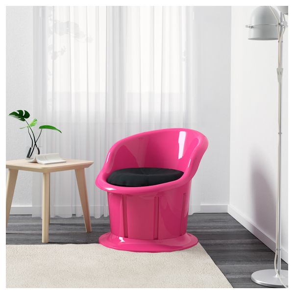 Кресло ПОПТОРП, розовый - фото 2