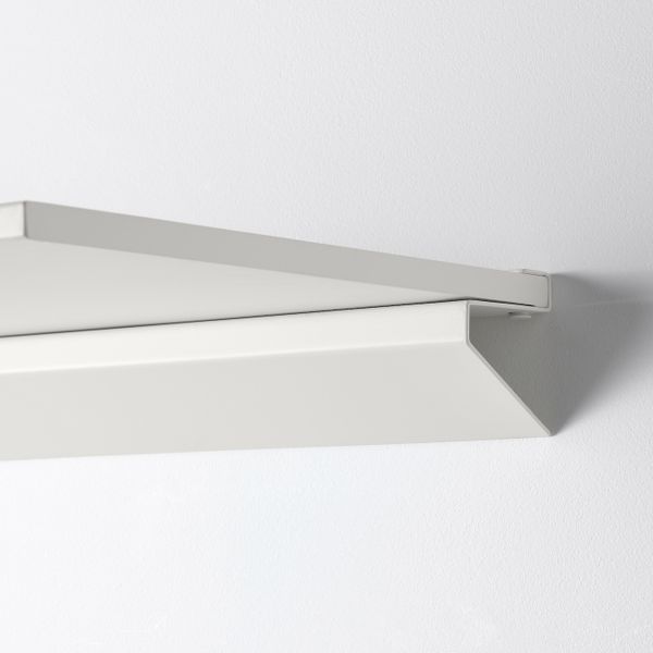 Полка навесная, белый 110x32 см IKEA TROXHULT ТРОКСХУЛЬТ 404.856.94 - фото 4