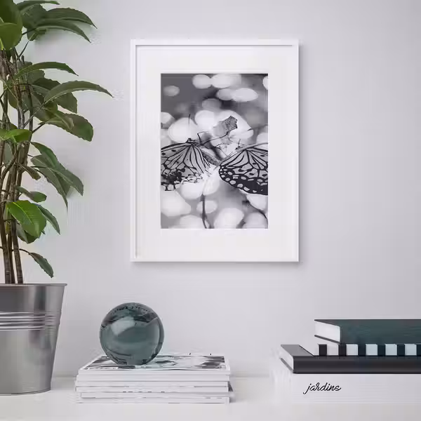 LOMVIKEN Рама - белый 30x40 см - фото 2