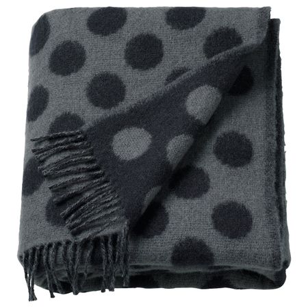 Плед, синий 150x200 см IKEA RÅVAROR РОВАРОР 804.545.82