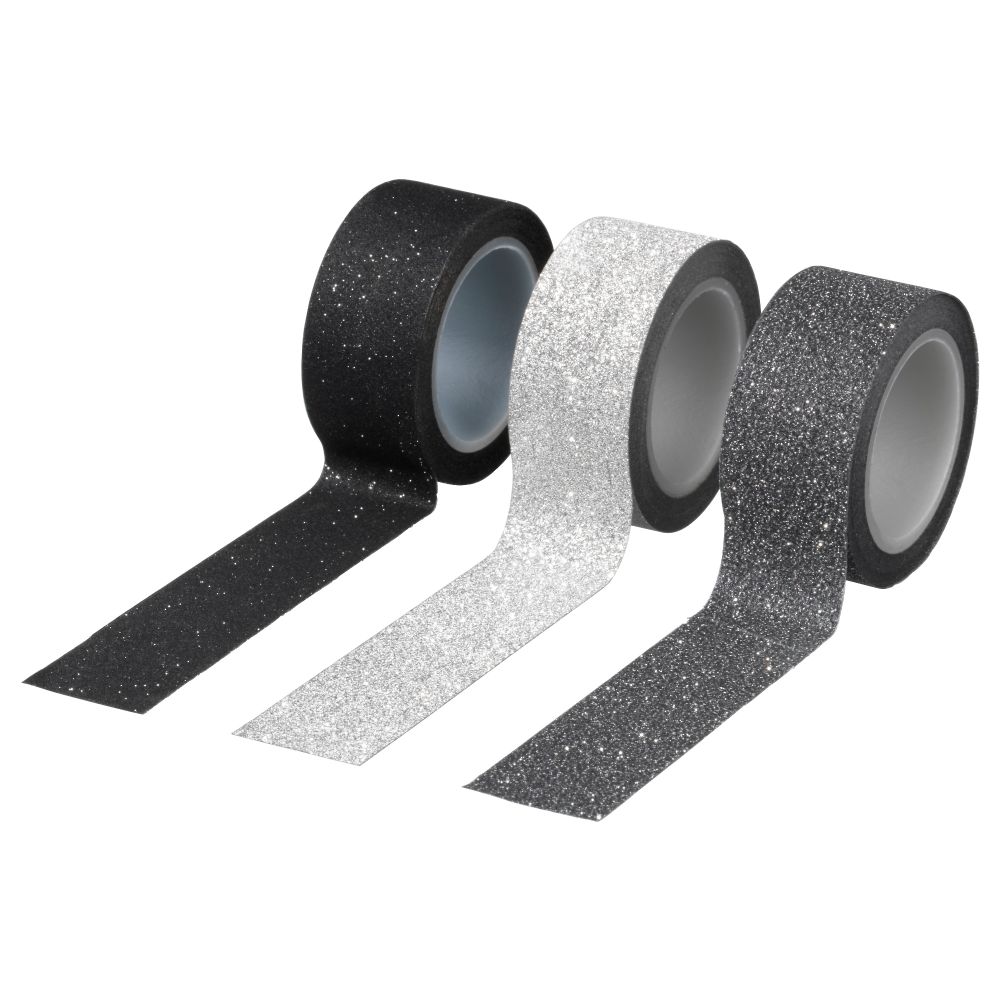 Скотч ВИНТЕР 2017, черный/серый, серебристый (5 м) - фото 1