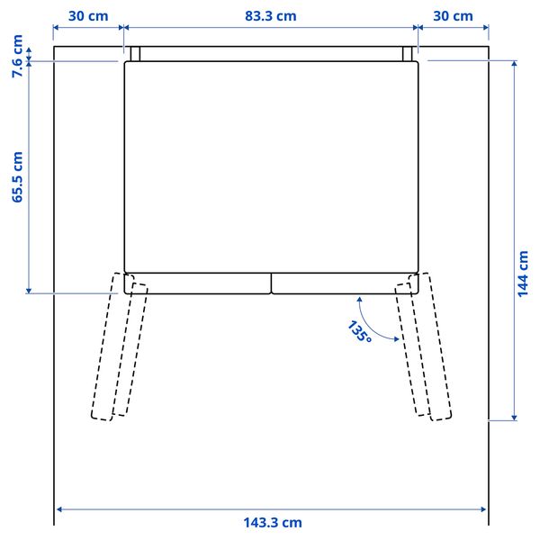 Холодильник, морозильник, 341, 171 л, ИКЕА 700 отдельно стоящий,нержавеющая сталь IKEA VINTERKALL ВИНТЕРКЭЛЛ 604.901.28 - схема-чертеж с размерами