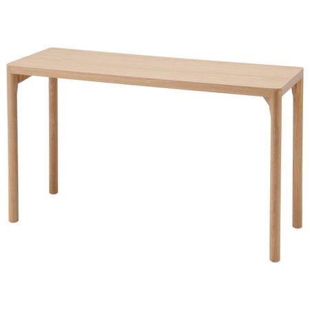 Консольный стол, дубовый шпон 130x45x74 см IKEA RÅVAROR РОВАРОР 604.545.21