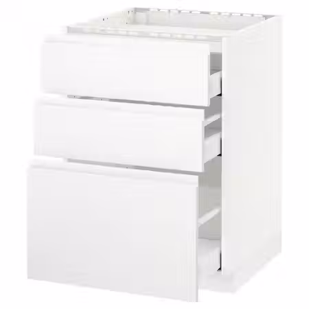 METOD / MAXIMERA Напольн шкаф/3фронт пнл/3ящика