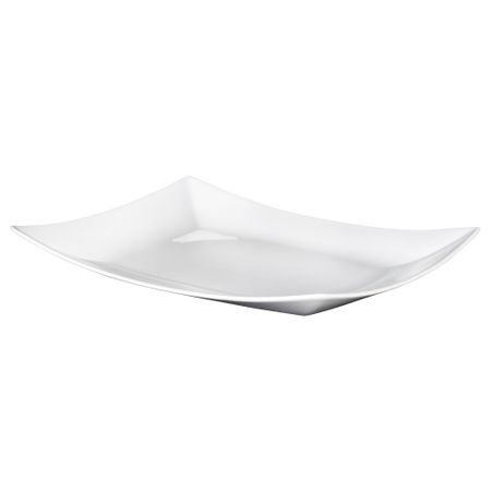 Тарелка МИНДИГ, белый (31x25 см)