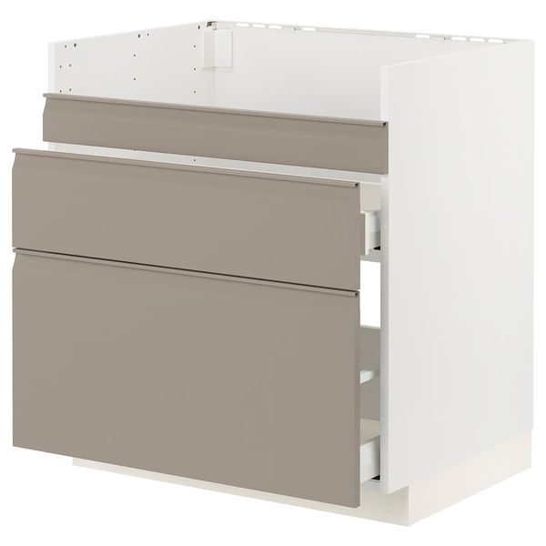 METOD / MAXIMERA Напол шк д/мойки ХАВСЕН/3фасада/2ящ - фото 1