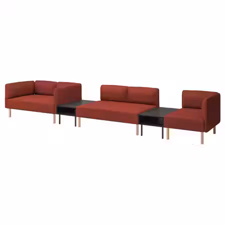 LILLEHEM 5-м модульный диван со столиком