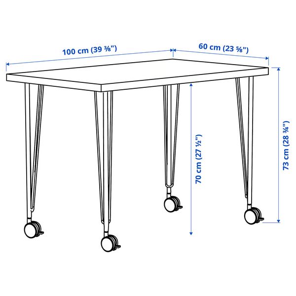 IKEA, дополнительный ракурс - схема-чертеж с размерами
