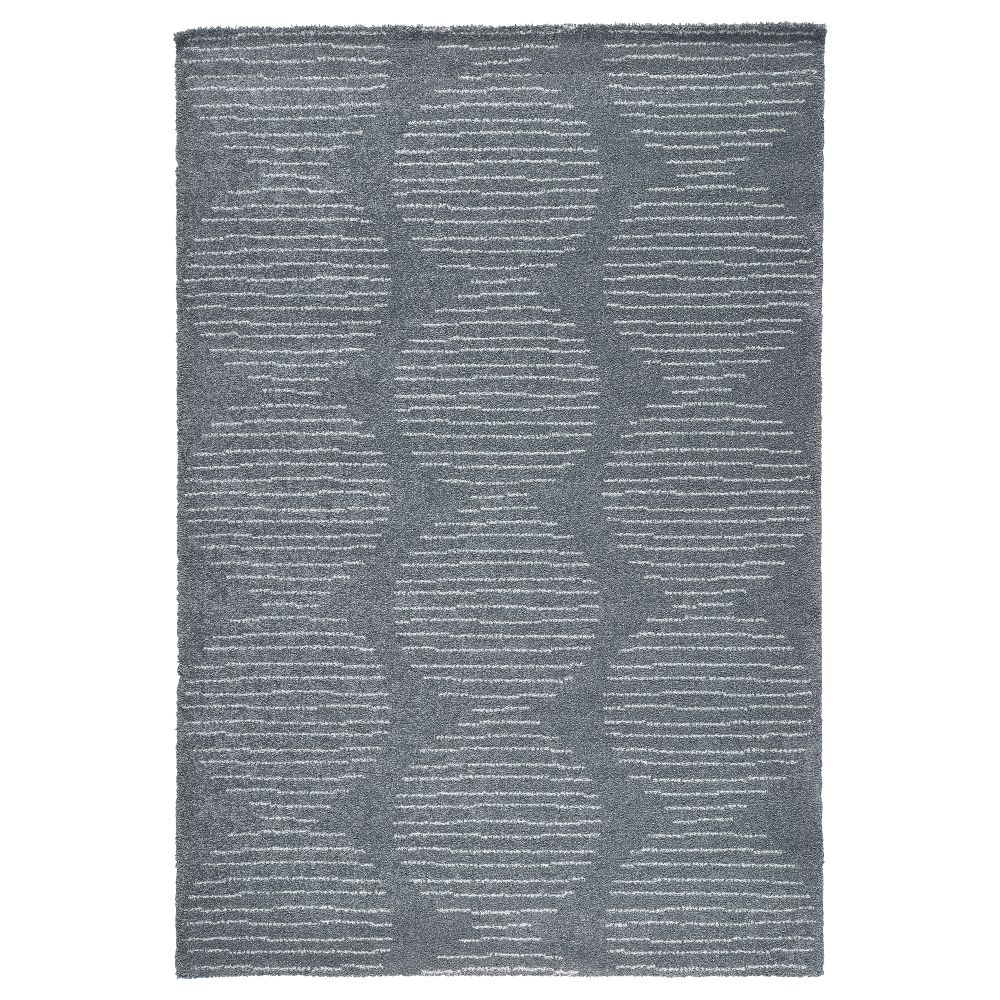 Ковер, длинный ворс ЛИЛЛЕРЭД, серый (160x230 см) - фото 1