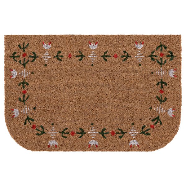 Придверный коврик, 40x60 см, разноцветный IKEA VINTERFINT 505.671.80 - фото 1