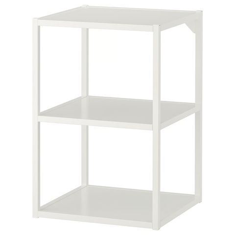 ENHET Напольный каркас с полками - белый 40x40x60 см