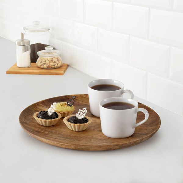 Поднос, естественный 38 см IKEA ALSTRAD АЛЬСТРАД 504.613.53 - фото 2